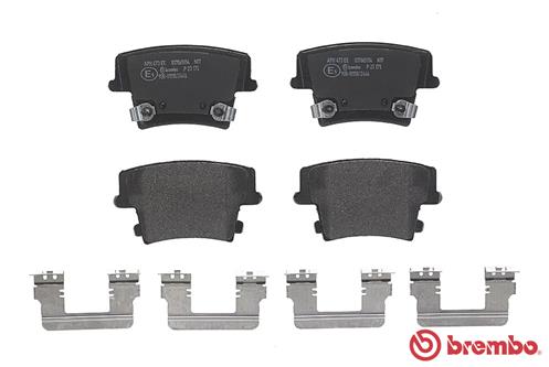 A.B.S. P 23 175 BREMBO Bremsbelagsatz, Scheibenbremse